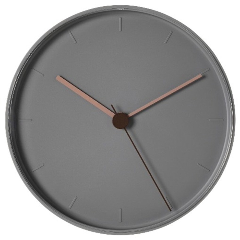 ساعت دیواری طوسی BONDTOLVAN ایکیا