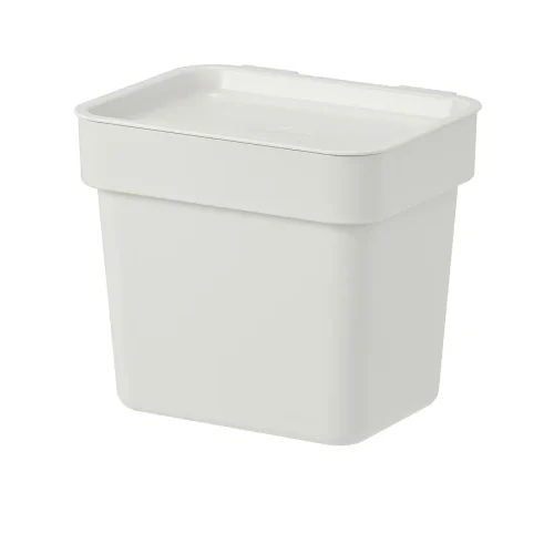 سطل زباله درب دار 3 لیتری HALLBAR ایکیا